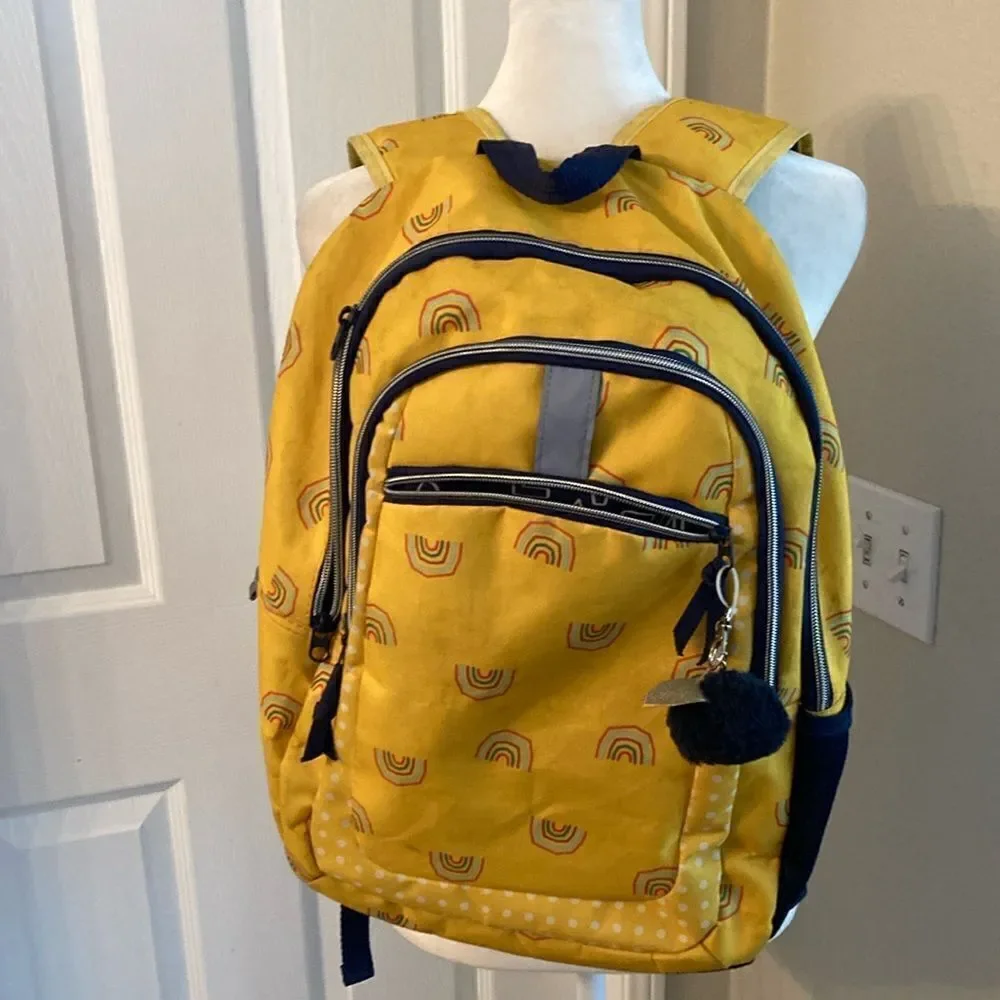 Yellow Rainbow Backpack